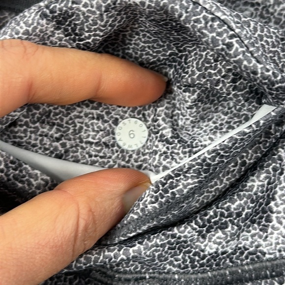 Lululemon Fast & Free Crop (19") Kindred Spirit Alpine White Multi - Picture 7 of 7